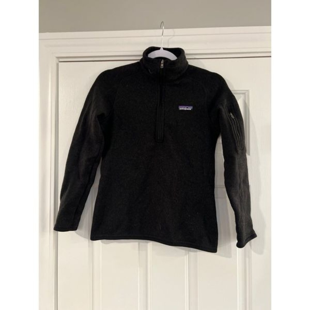 Patagona Women's Better Sweaterยฎโ 1/4-Zip Fleece XS black